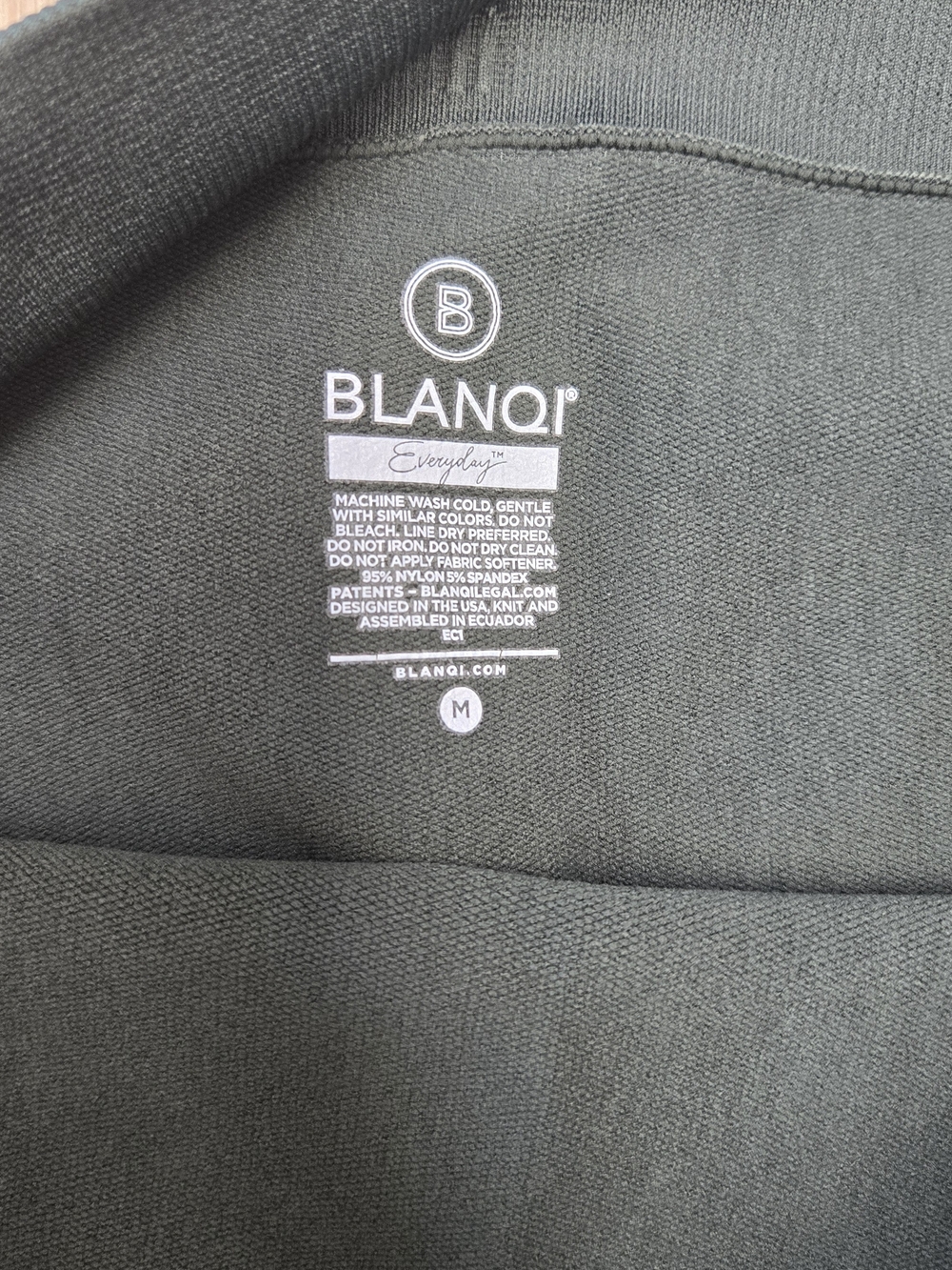 BLANQI Everyday Leggings — Olive Green